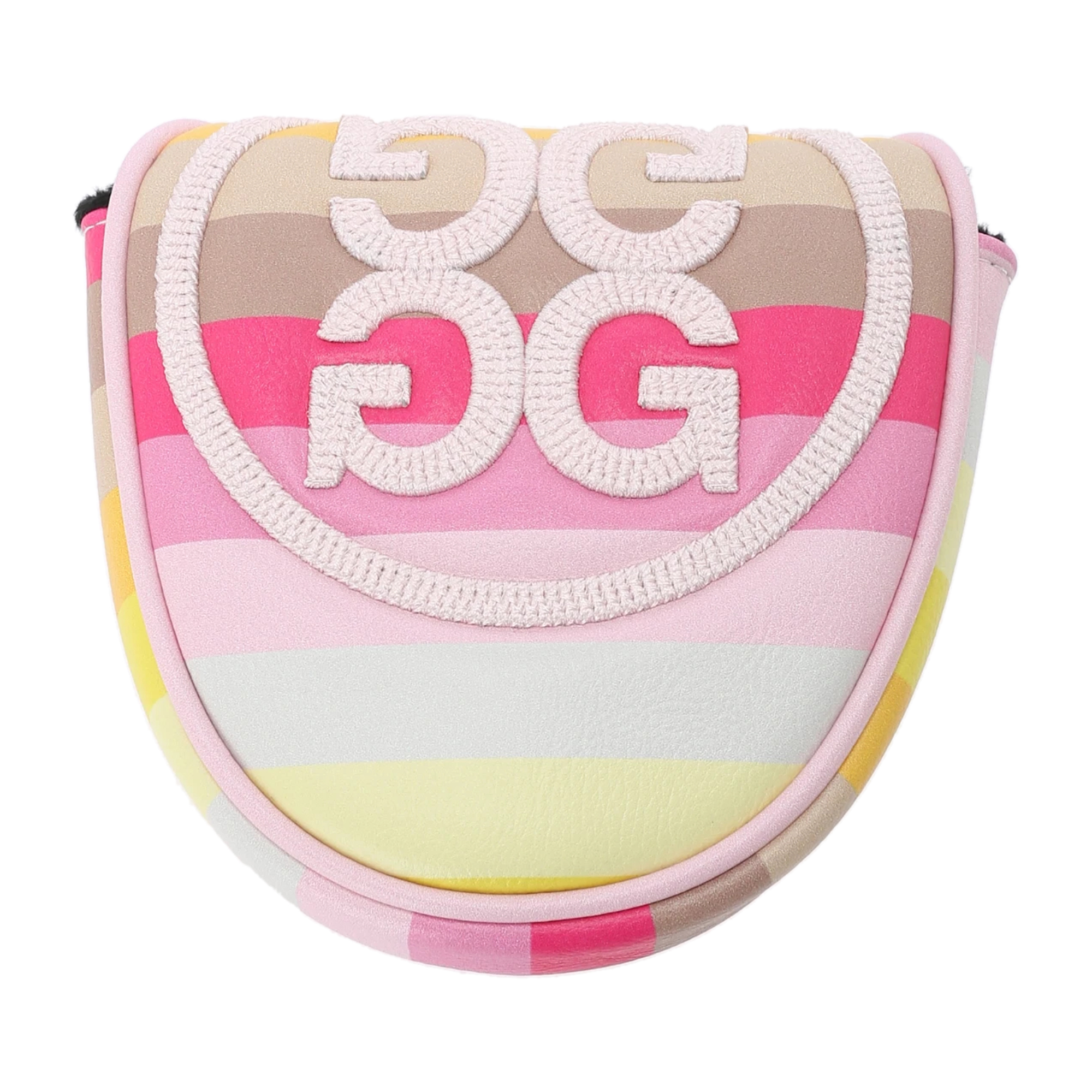 UNISEX LIMITED EDITION STRIPED CIRCLE G'S MALLET PUTTER COVER / G 