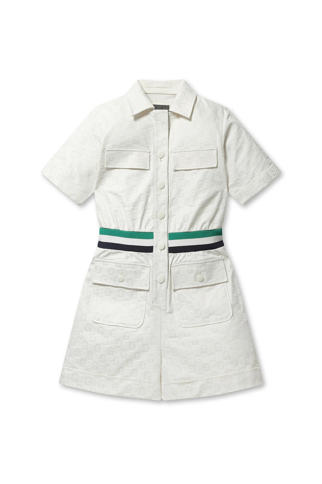 WOMENS JACQUARD SHORT SLEEVE JUMPSUIT / G/FORE（ジーフォア）の 