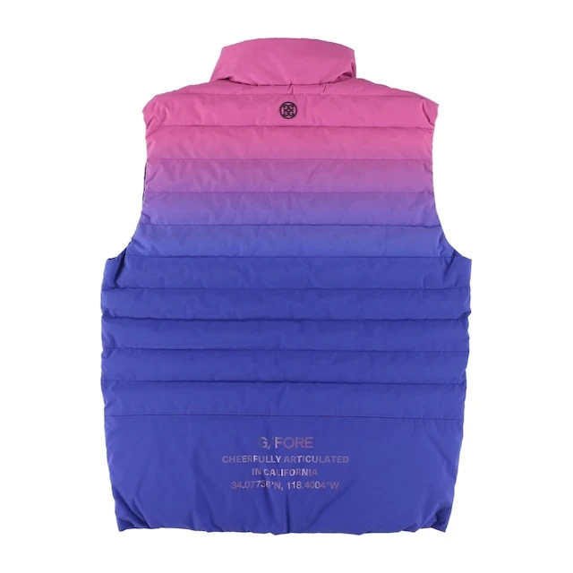 G/FORE グラデーションベスト ジーフォア ゴルフ G FORE ジーフォア ゴルフ G/FORE Lサイズ ナイロンベストo MENS