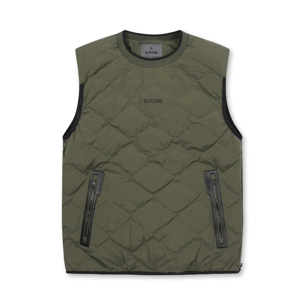 MENS QUILTED FETHERWEIGHT DOWN VEST / G/FORE（ジーフォア）の