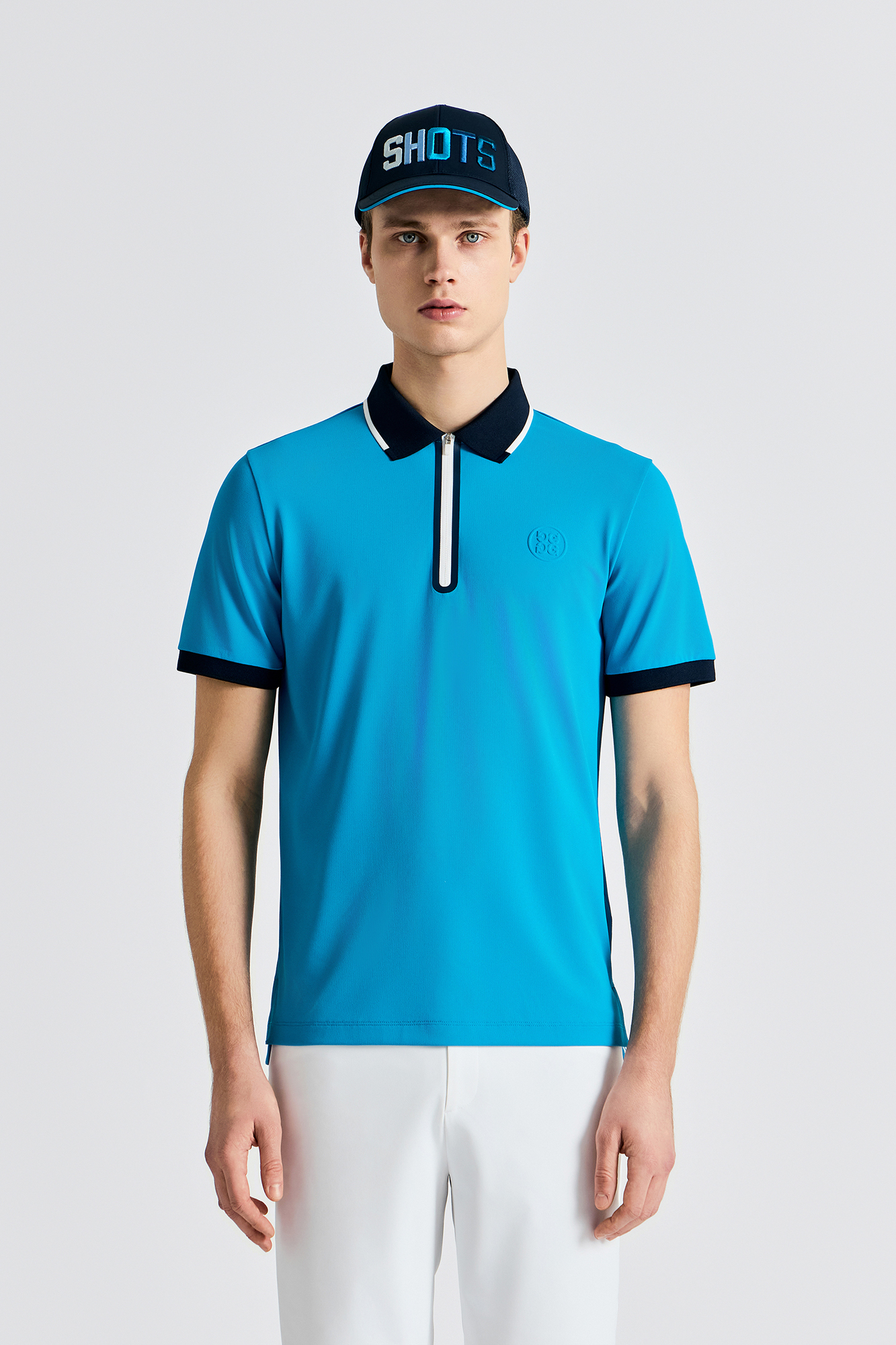 【SALE／10%OFF ハーフジップアップポロTシャツ / G/FORE（ジーフォア）の半袖T メンズウェア