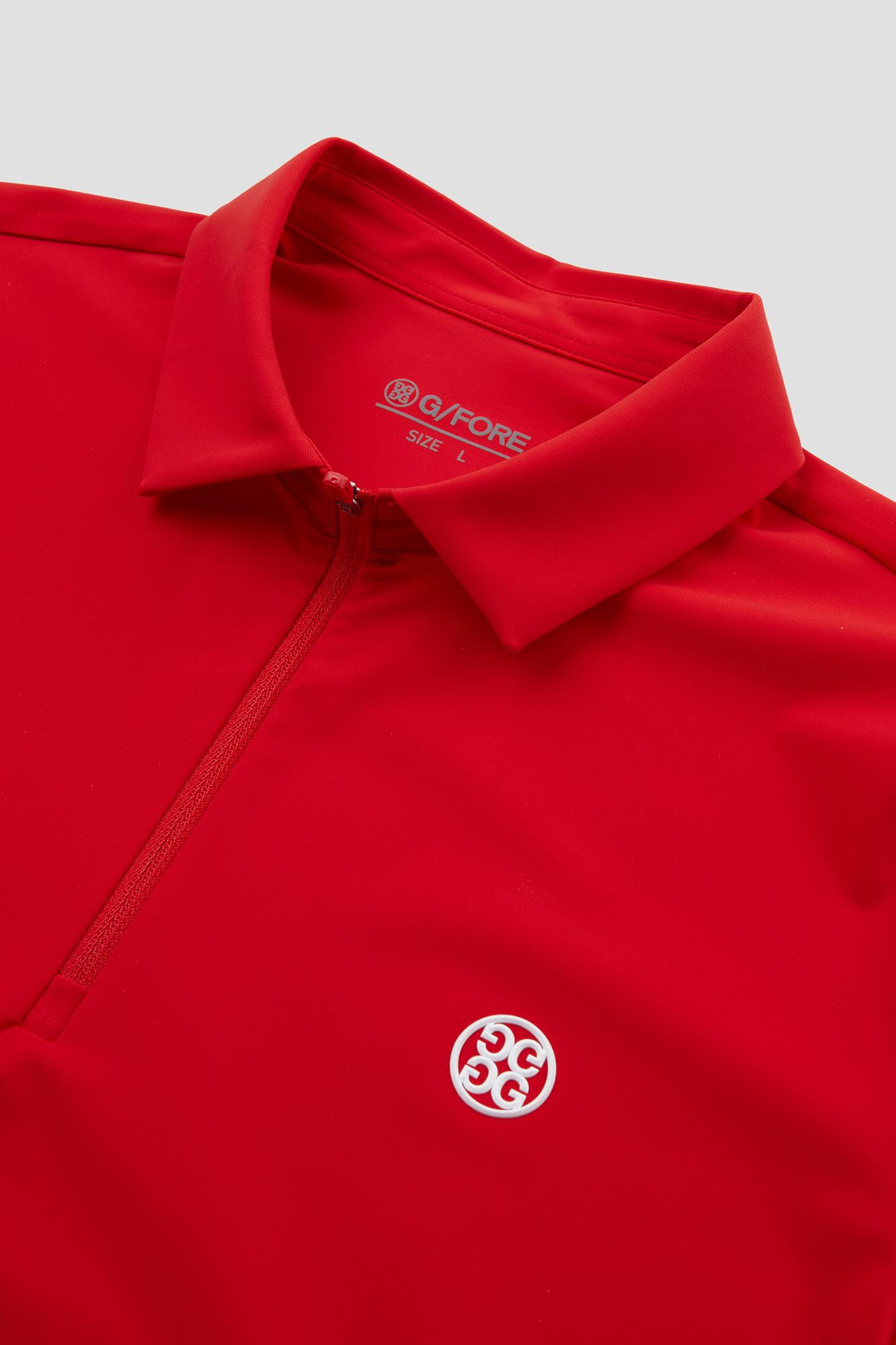ハーフジップアップポロ / G/FORE（ジーフォア）の半袖Tシャツ