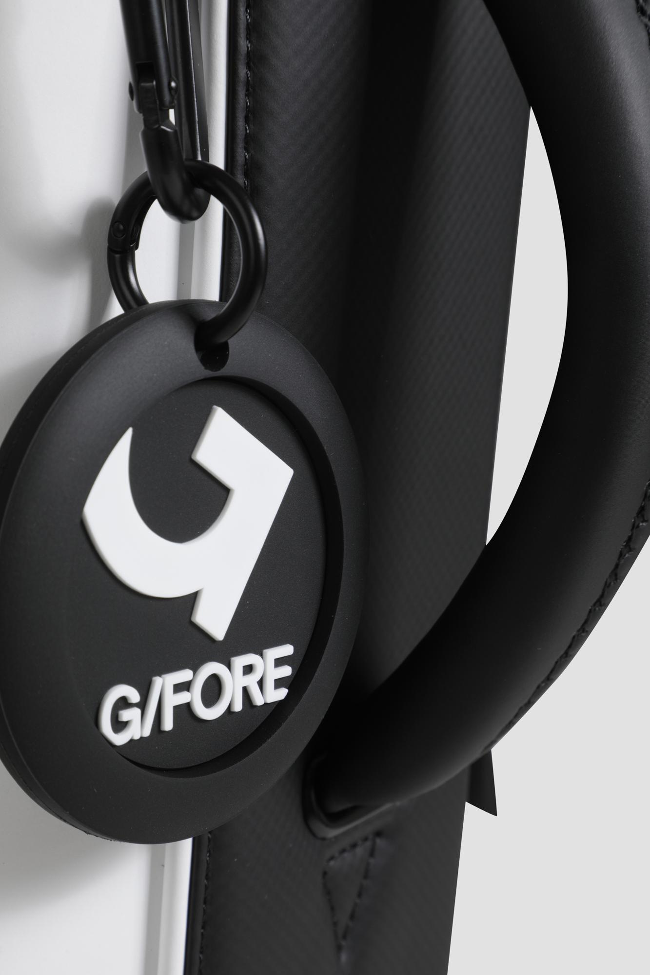 新品ジーフォアG/FOREゴルフバッグ·キャディバッグ　黒 G/FORE ジーフォア ゴルフ キャディバッグ スタンド式バッグ 黒
