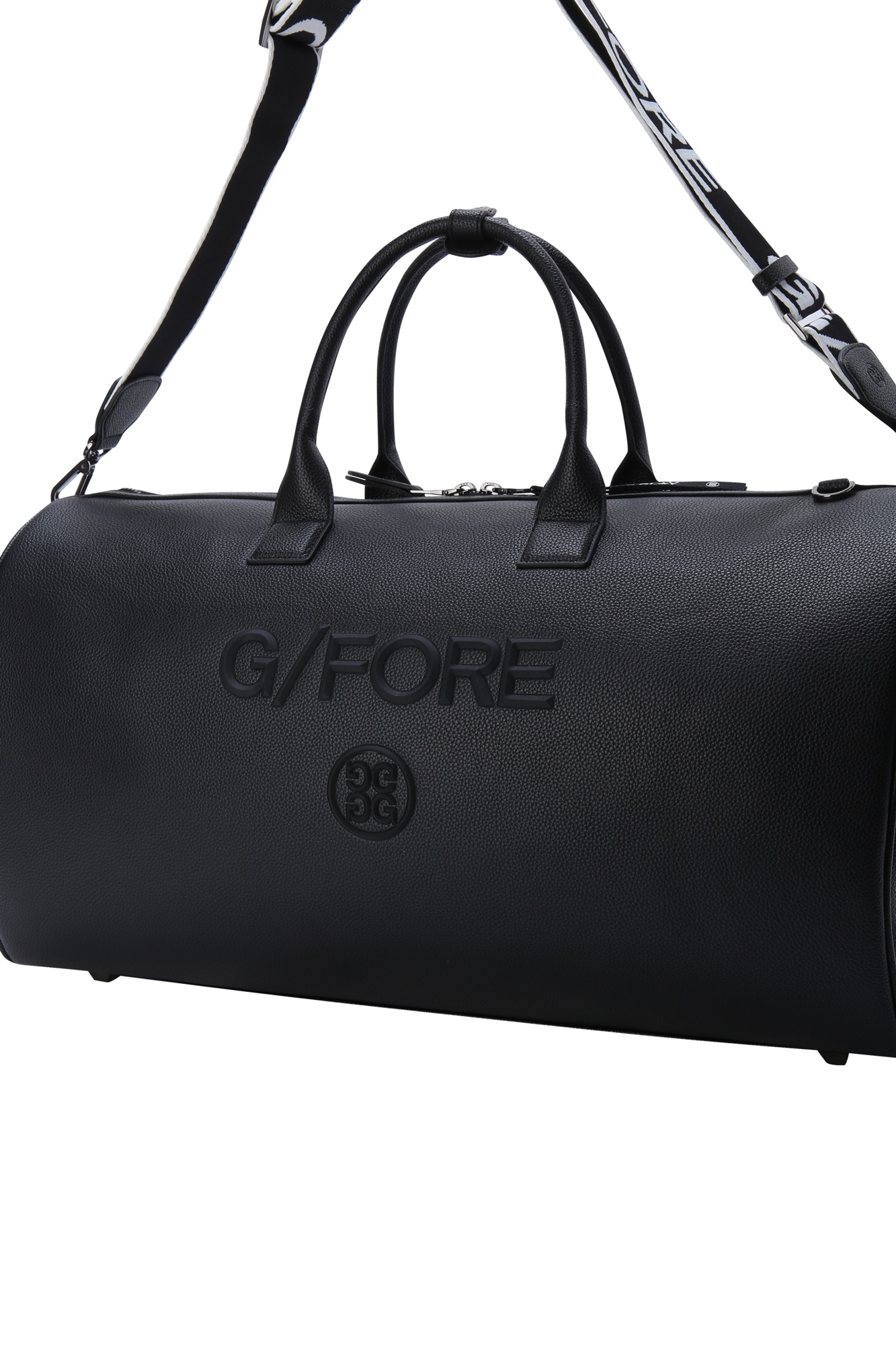 未使用 ジーフォア G/FORE 2way ハンドバッグ レザー ボストンバッグ G/FORE ROUND BOSTON BAG / G/FORE（ジーフォア）のボストン