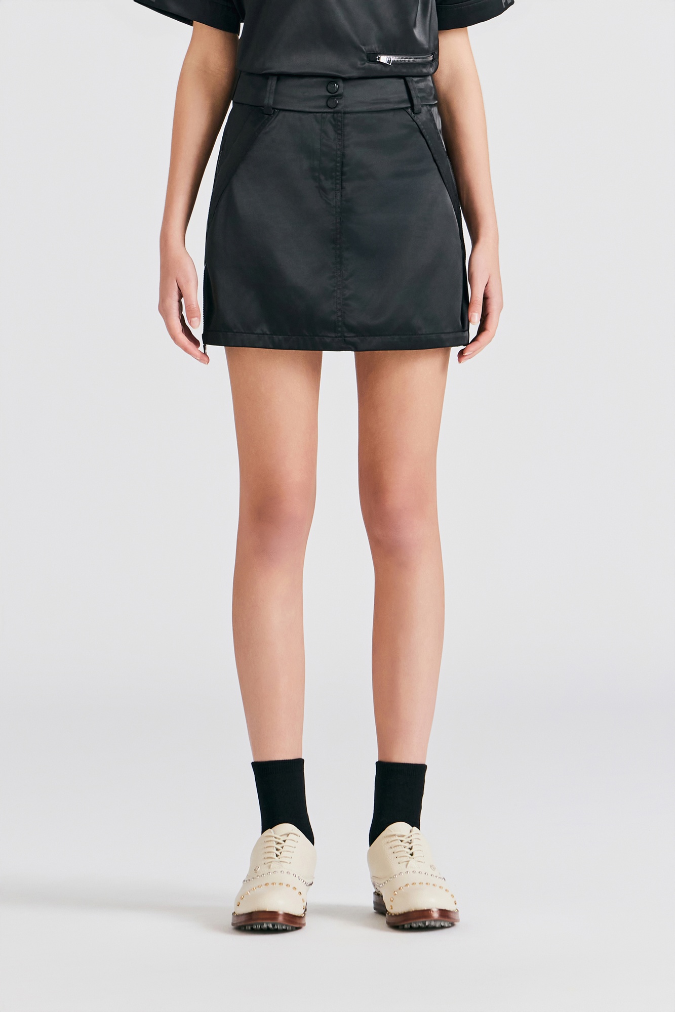 新入荷G/FORE韓国ジーフォア レディーススカートsize67ブラック ウーブンスカート / G/FORE（ジーフォア）のスカート通販 | G/FORE