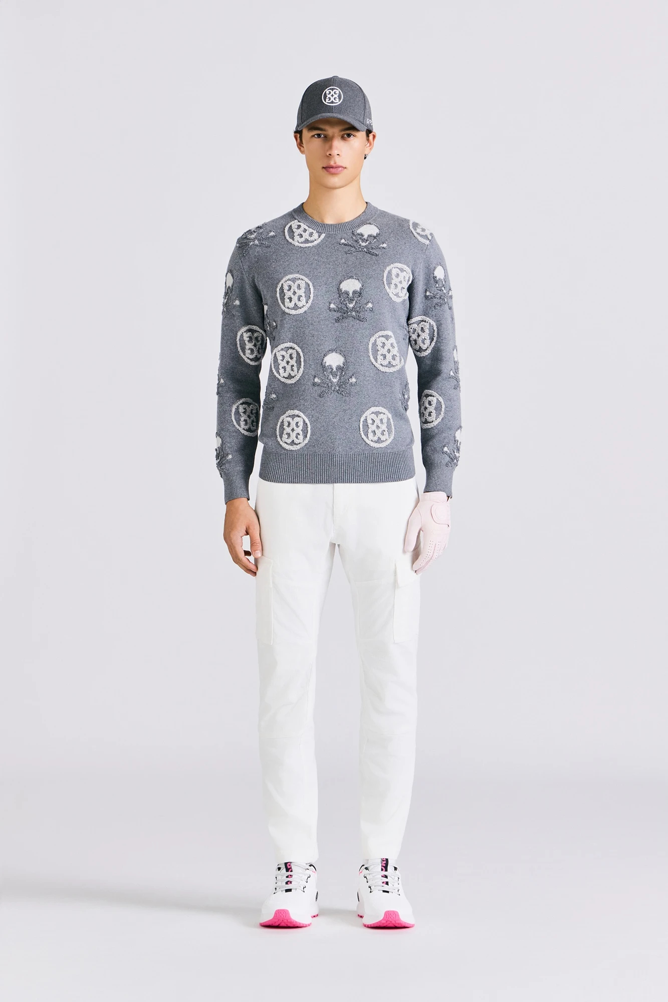 新品未使用新作G/FOREジーフォアメンズジャガードセーターsizeXL ジャガードクルーネックセーター / G/FORE（ジーフォア）のセーター