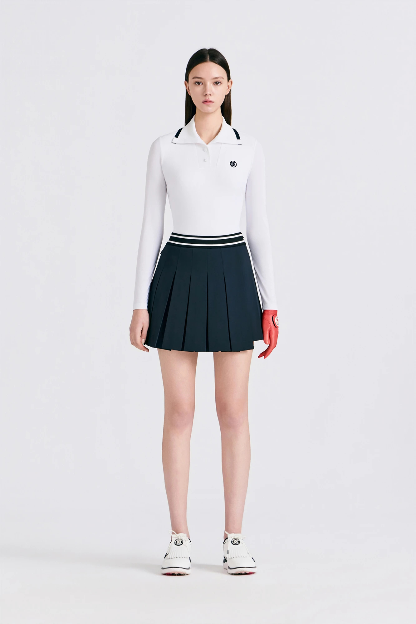 nanaG/fore [ジーフォア] ポロシャツ 白、紺、黒　3枚セット クールスリーブポロ / G/FORE（ジーフォア）の長袖Tシャツ通販 | G