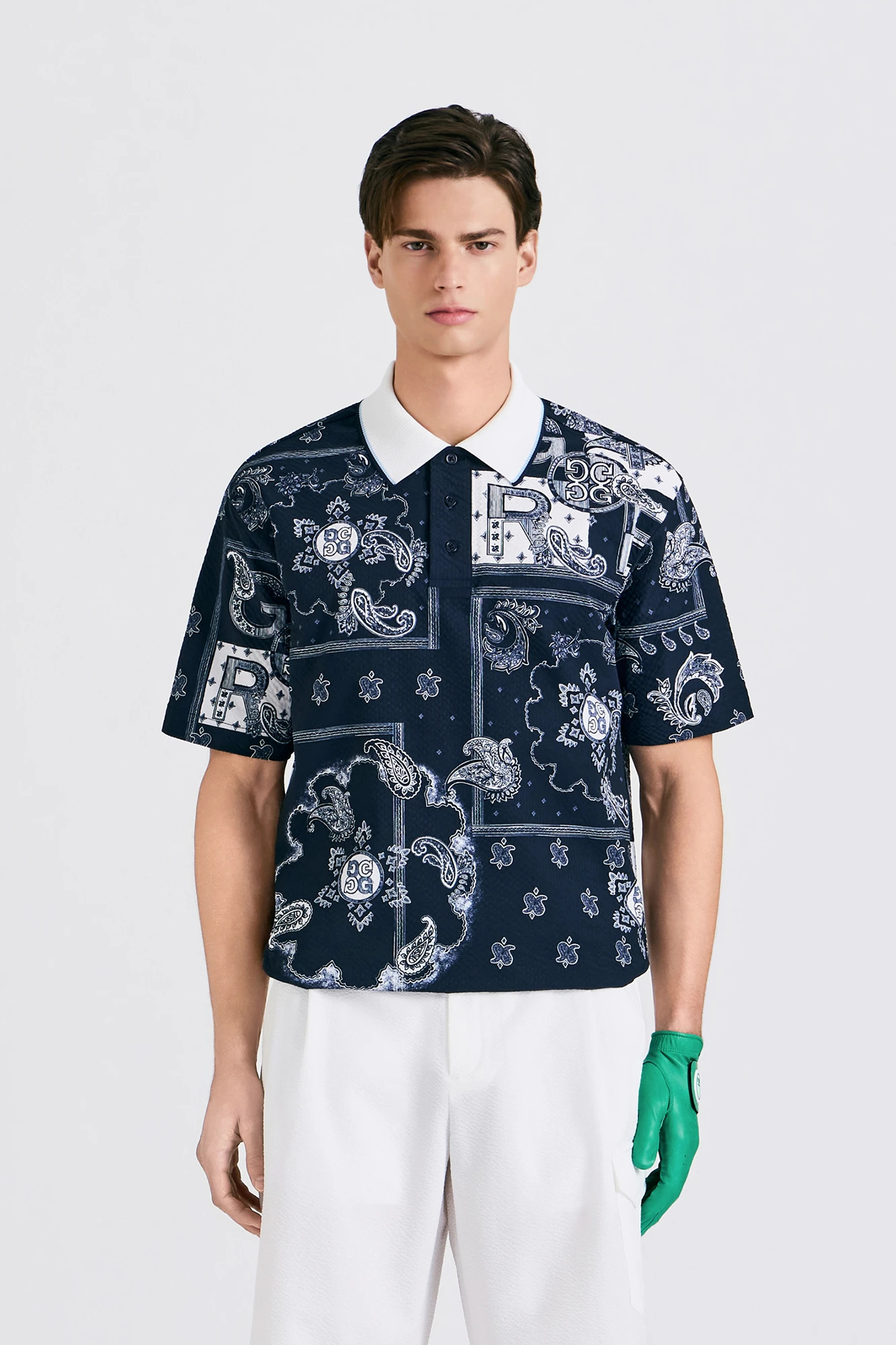 フルパターンシアサッカーポロ / G/FORE（ジーフォア）の半袖Tシャツ